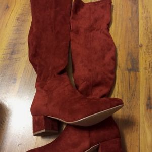 New in box nanamacs thigh high boots